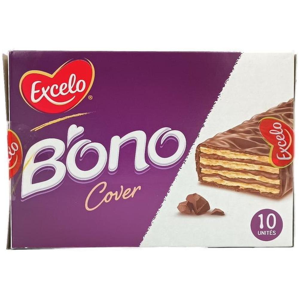 Pack Gaufrette Enrobée Bono Cover 10 Pièces 24g
