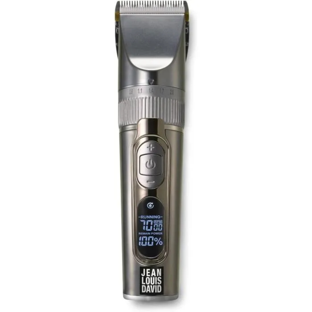 [682424] Tondeuse Cheveux et Barbe Digital Gris Jean Louis David
