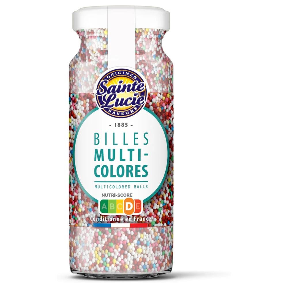[571000] Billes Multicolores Décoration Sainte Lucie 80g