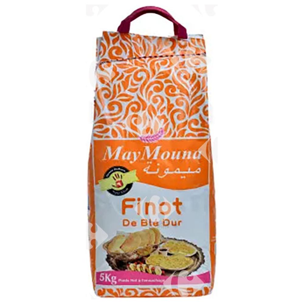 [62925] Farine Finot de Blé Dur Maymouna 5kg