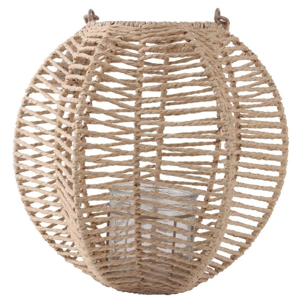 [716431] Lanterne en Bambou à Facettes Kasa 27cm