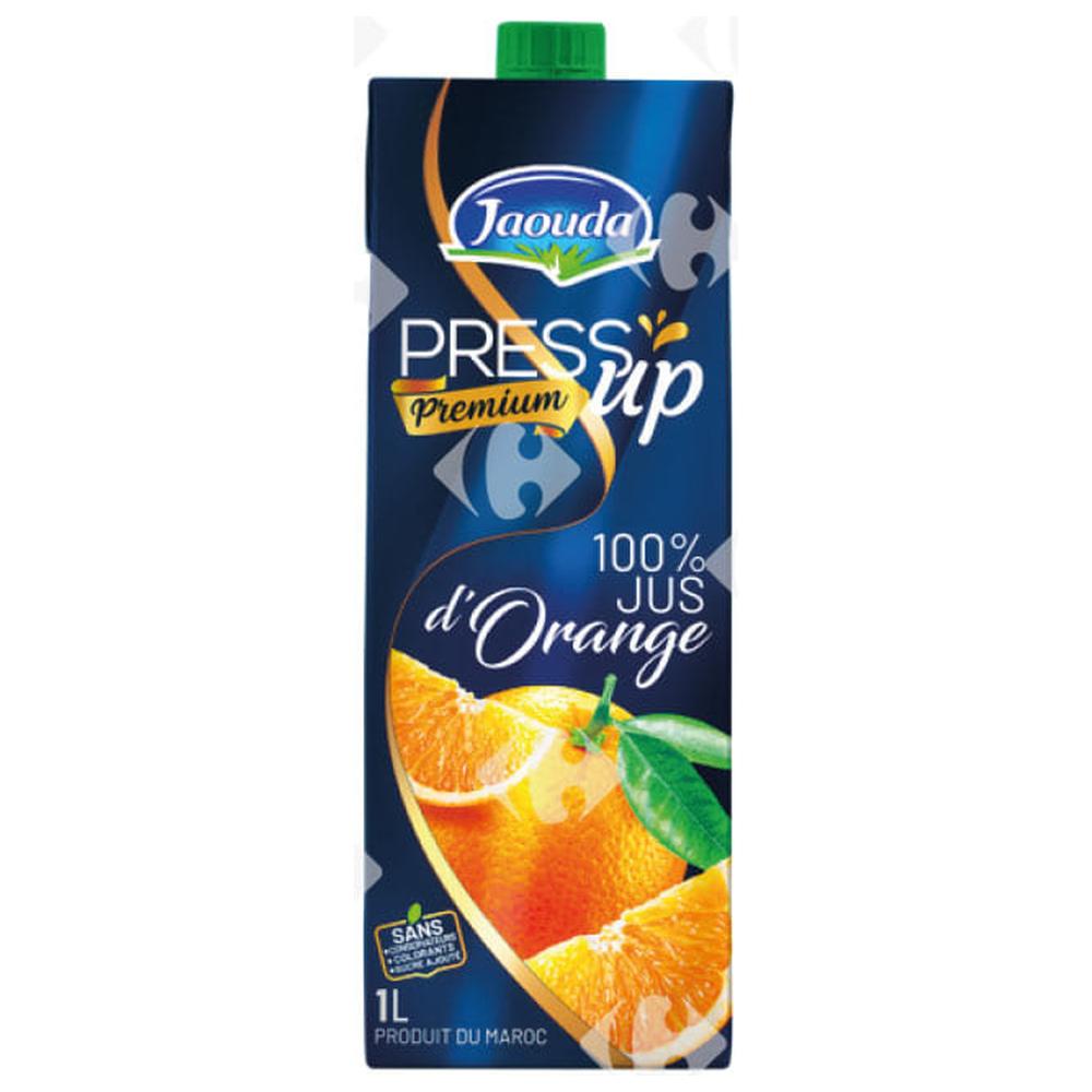 [682216] Pur Jus 100% d'Orange Press Up Jaouda 1L