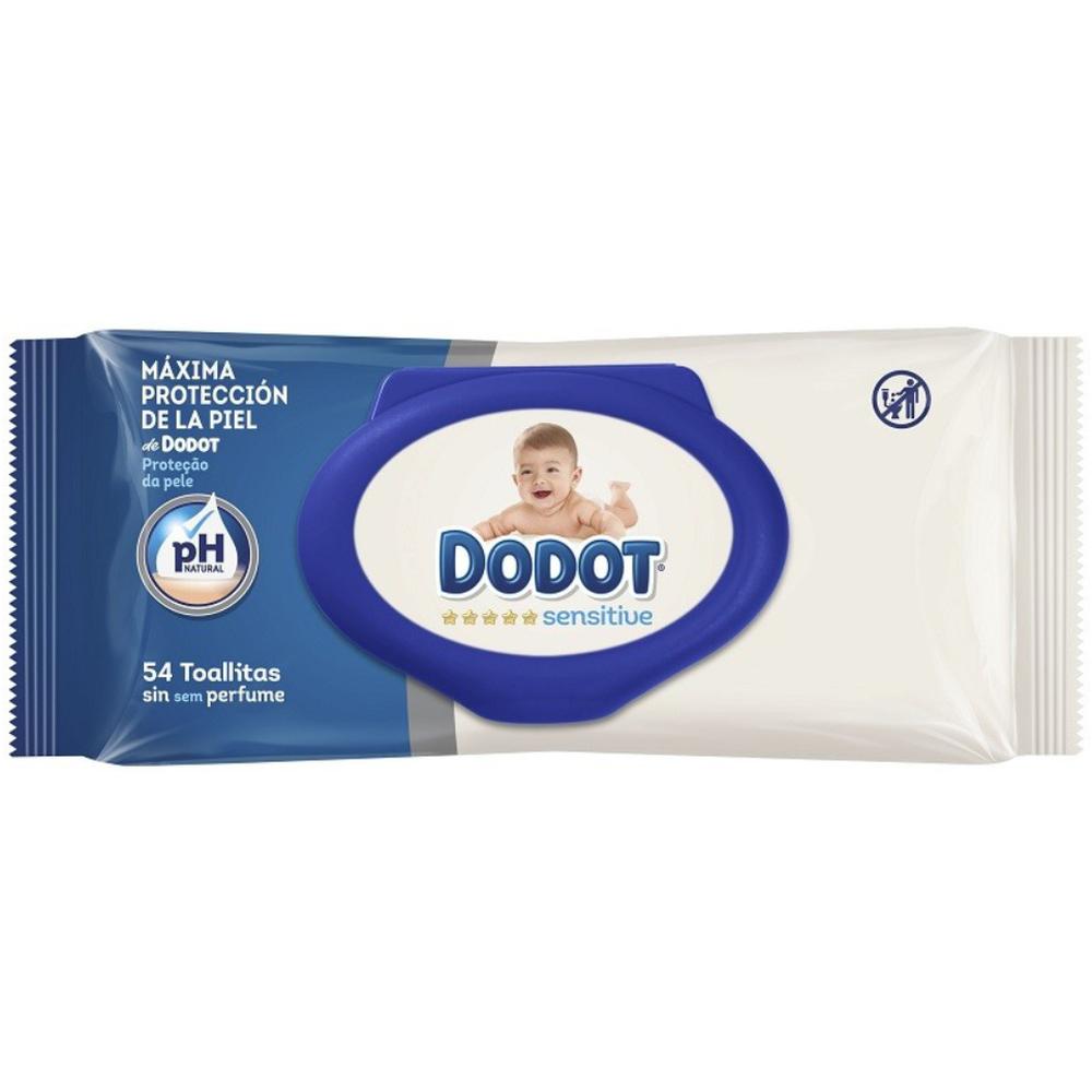 [710766] Lingettes Bébé Eau Pure Dodot 54 unités