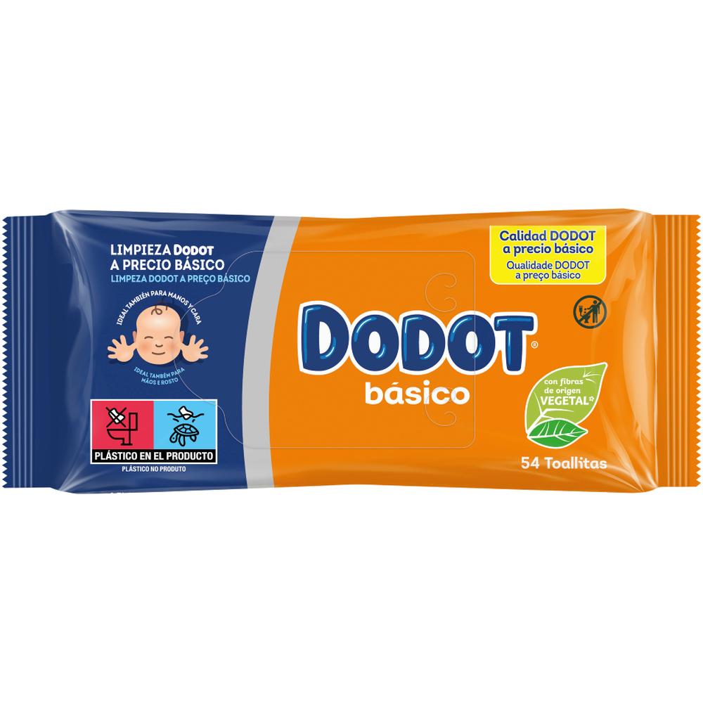 Lingettes Bébé Natural Dodot Basico 54 unités