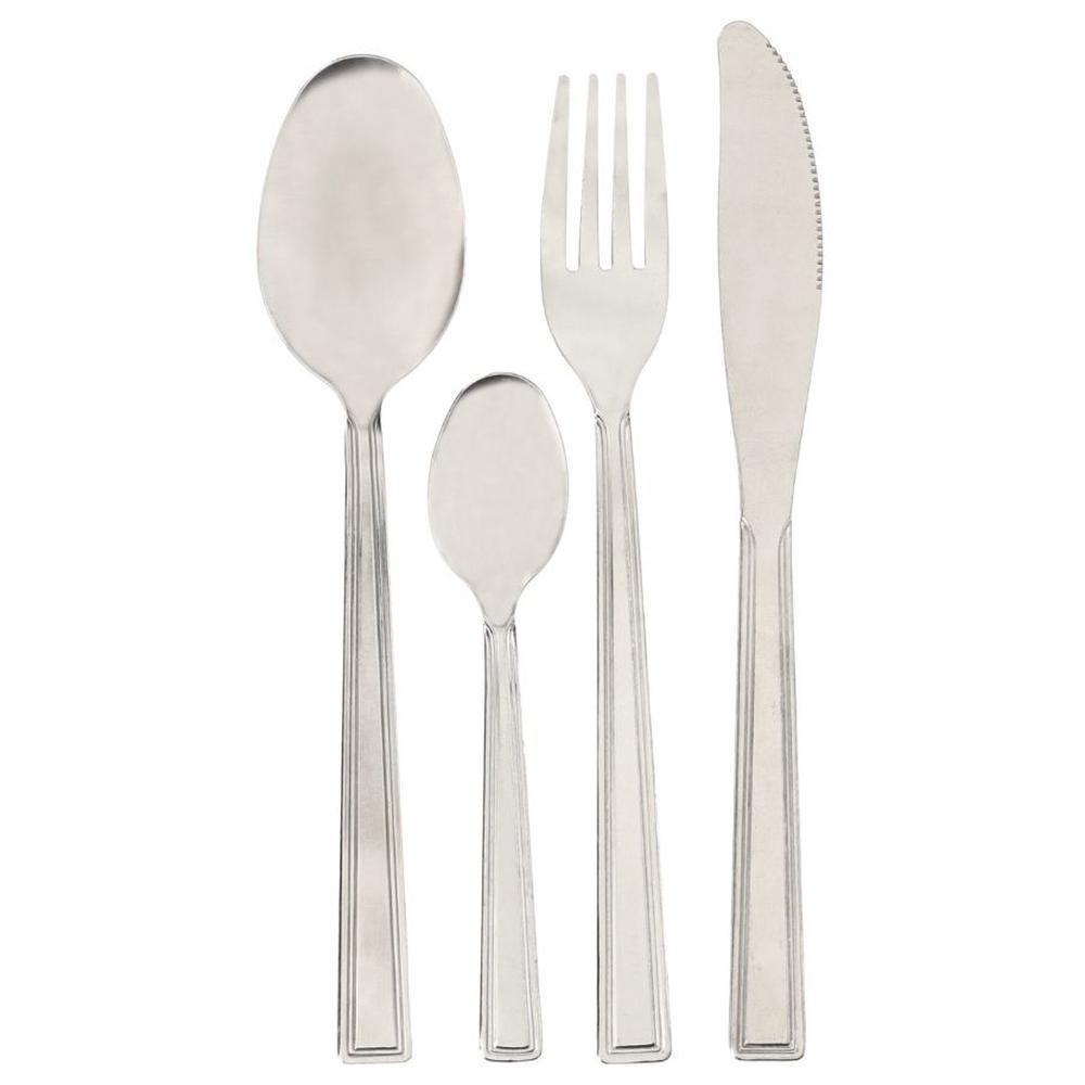 Ensemble Ménagère Couverts De Table Basic En Inox Kasa 16 Pièces