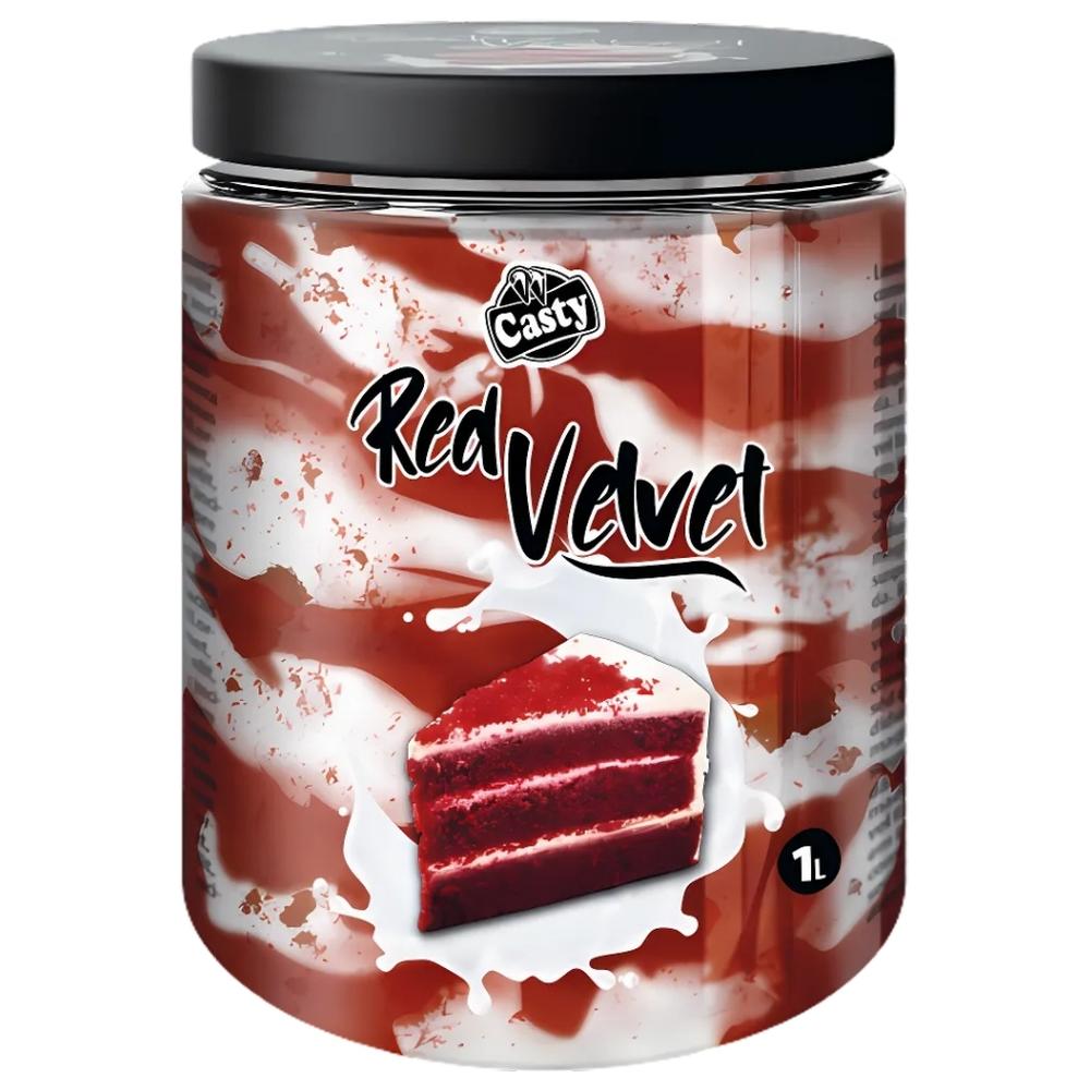[714605] Glace Red Velvet Casty en Pot de 1L
