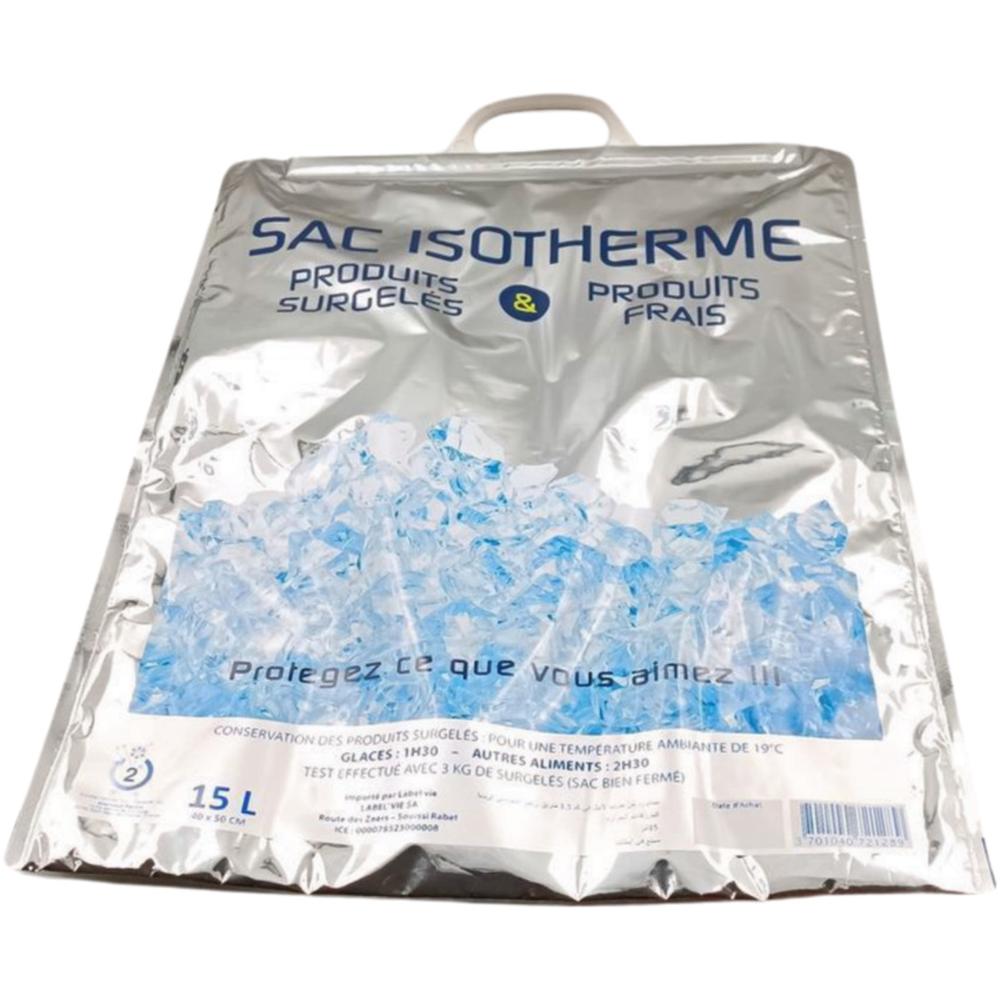 [613930] Sac Isotherme Aluminise 15L.