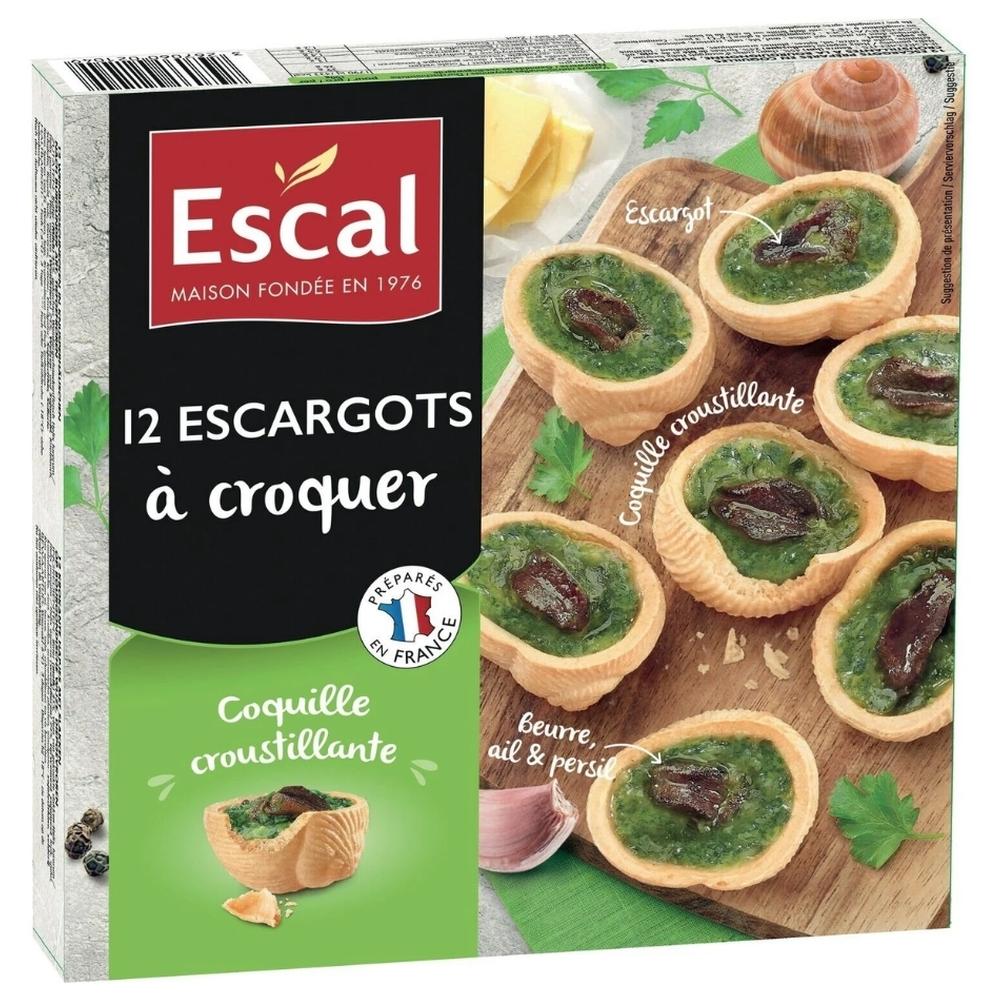 [656557] Coquilles d'Escargots à Croquer Escal 12 pièces 100g
