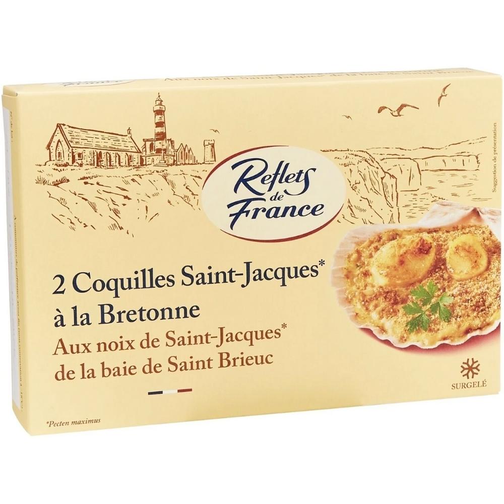 [537365] Coquilles Saint-Jacques à La Bretonne Reflets de France 2 pièces 110g