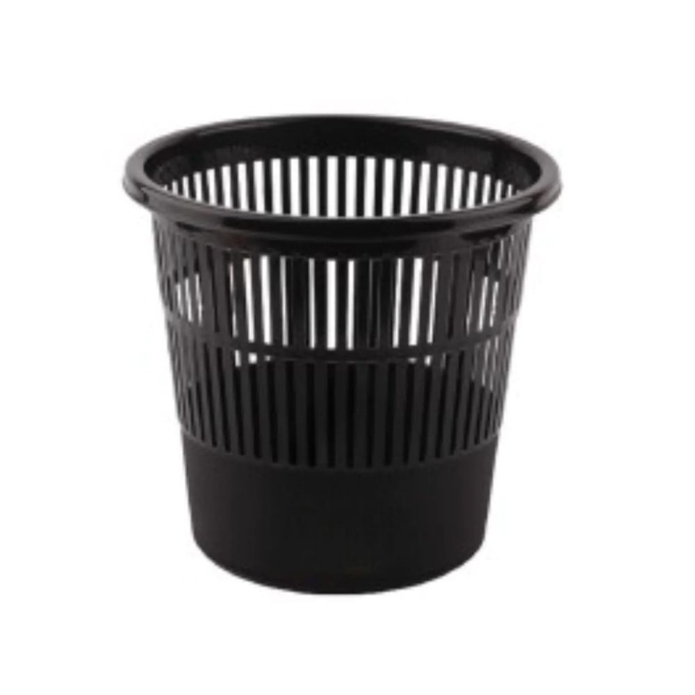 [625637] Corbeille à Papier en Plastique Noir