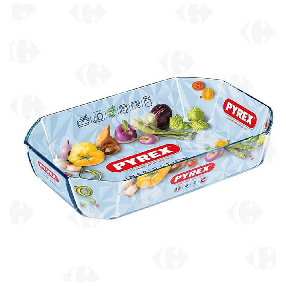 [520710] Set de Plats Rectangulaire Pyrex 30x21cm + 39x25cm 2 unités