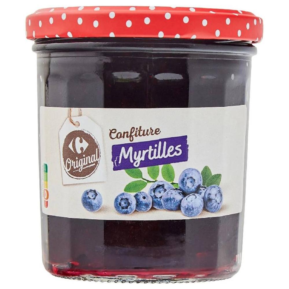[724507] Confiture de Myrtilles Carrefour Original 370g