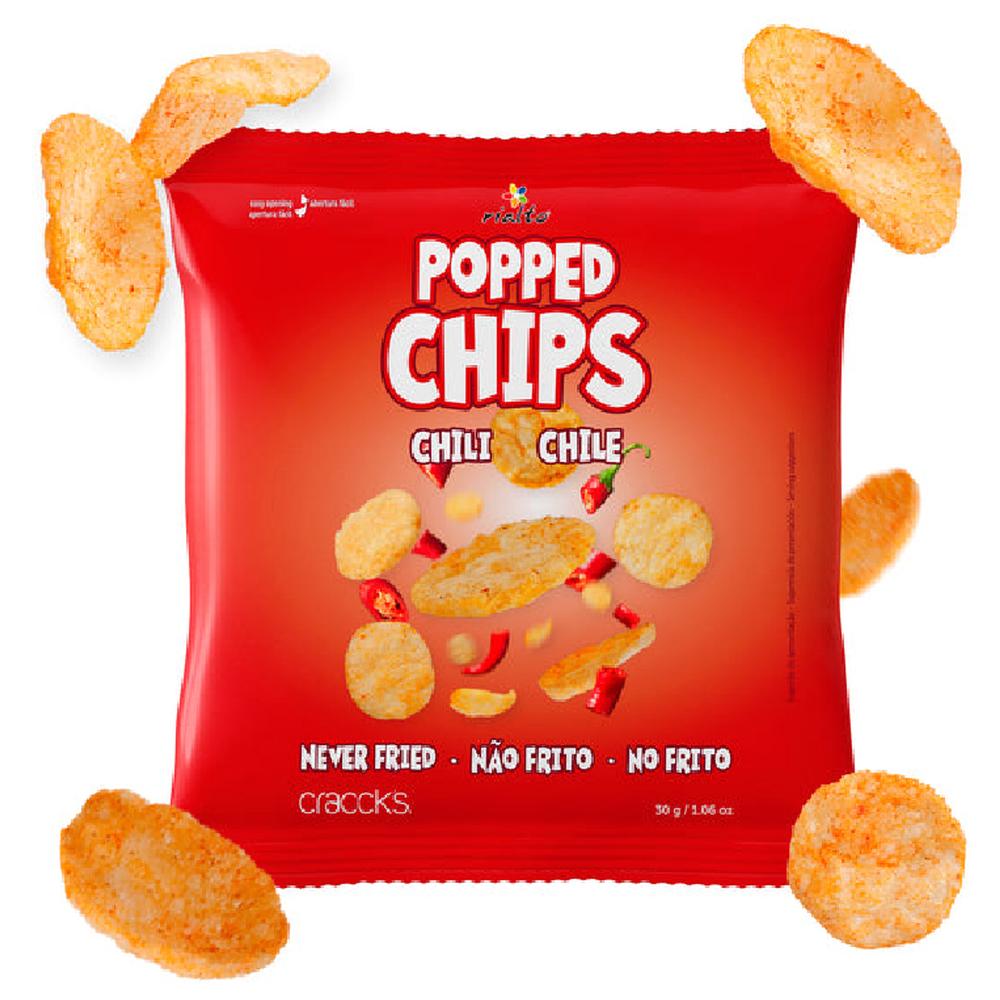 Crackers Chili Popped Chips Rialto 30g