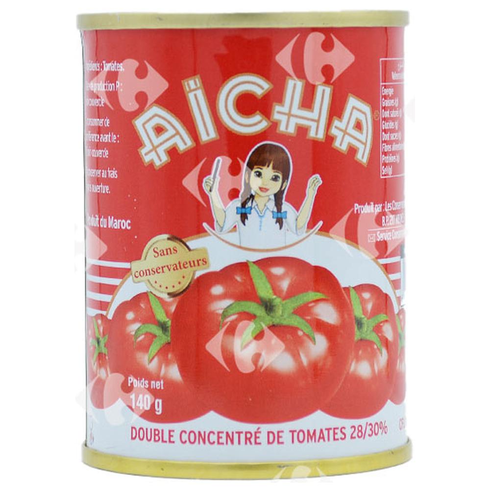 [1311] Conserve de Concentré de Tomates Aicha 140g
