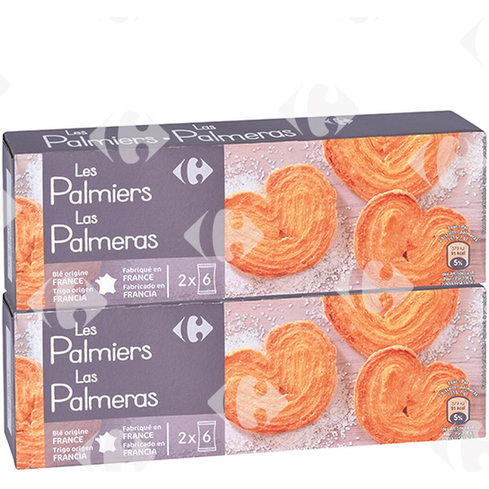 [188844] Pack Biscuits Palmiers Carrefour 2x100g