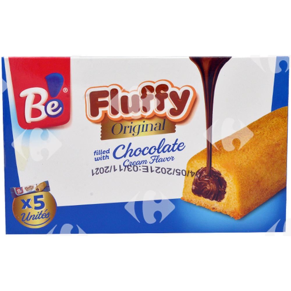 [662458] Pack Cake Fluffy Original Chocolat Be 5x48g